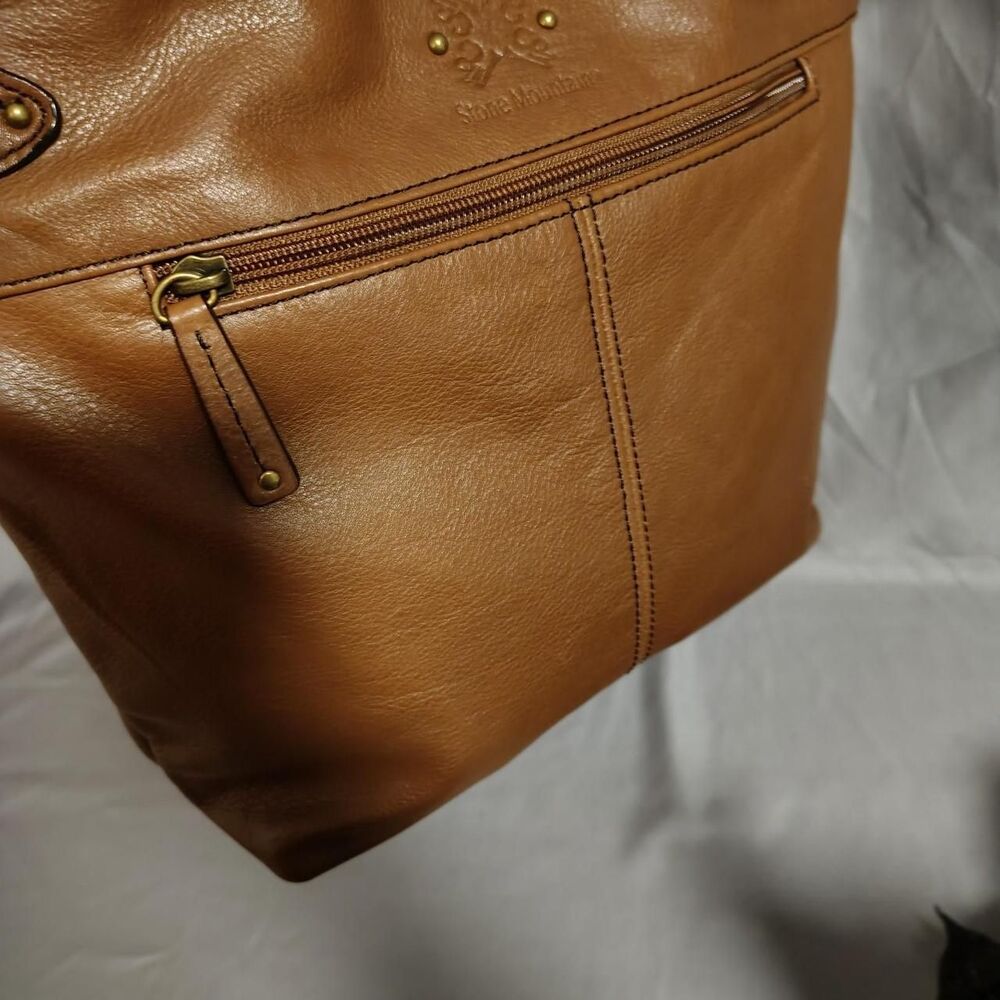 Stone-mountain Women's Brown and Tan Bag - Picture 6 of 8